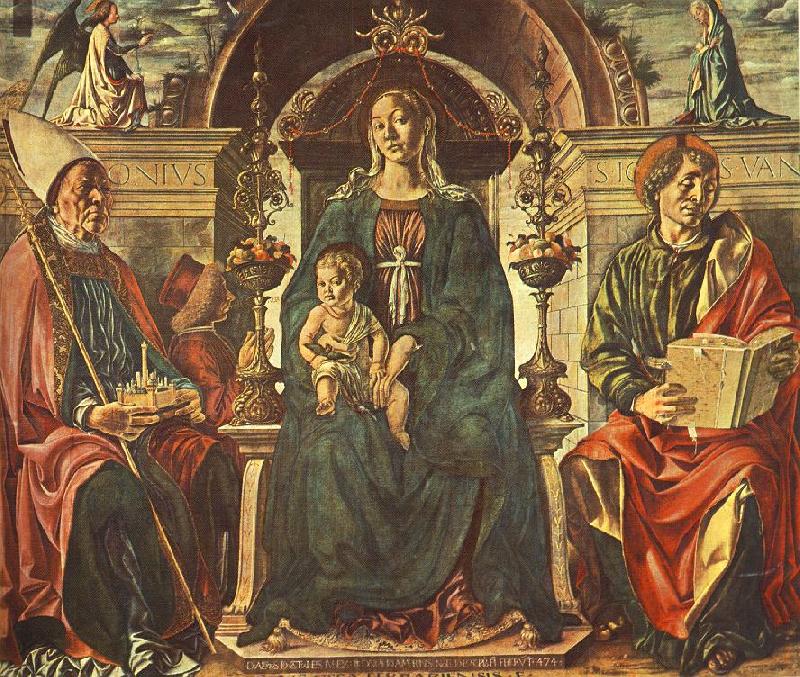 COSSA, Francesco del Madonna with the Child and Saints dfg oil painting picture